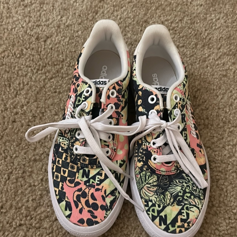 Patterned Adidas Sneakers